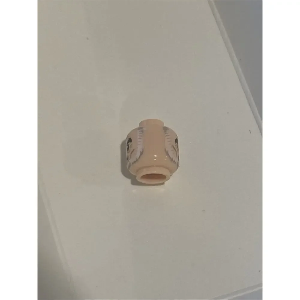 Lego Count Dooku / Saruman Minifigure Head #3626pb0938 Dual Sided